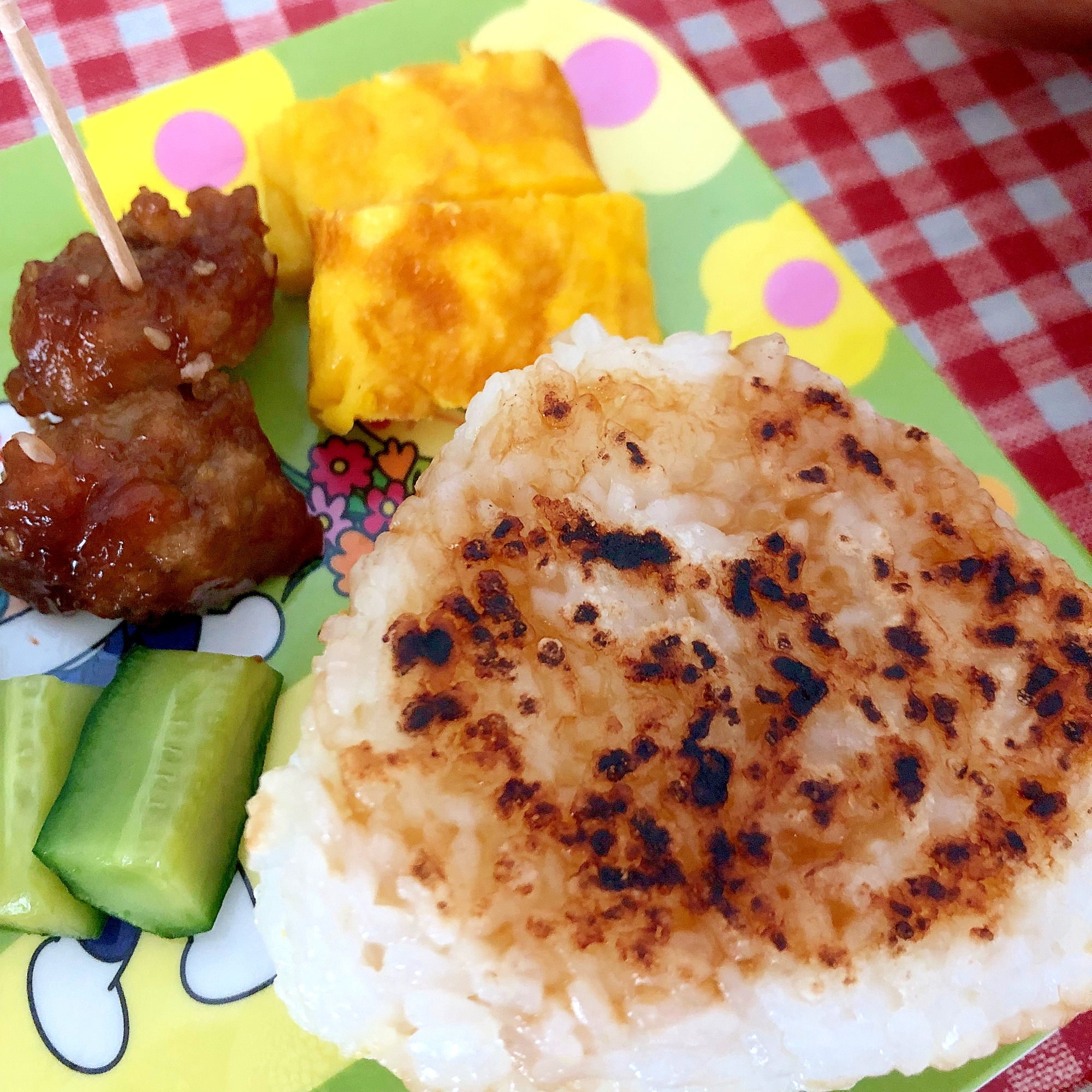 味噌の焼きおにぎり☆彡