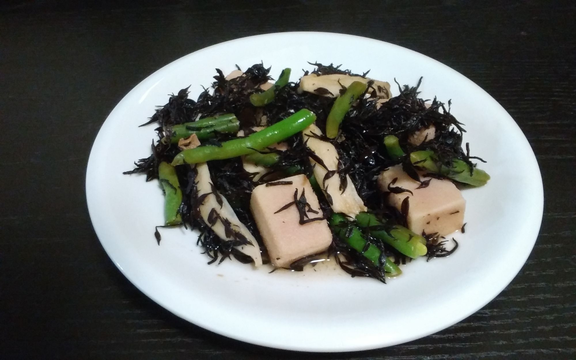 高野豆腐とひじきのさっぱり煮