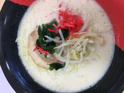 【アレンジレシピ】豚骨ラーメンでピリ辛豆乳担々麺