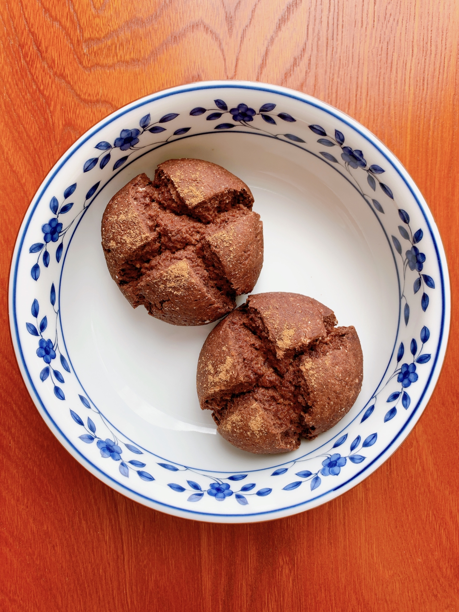 グルテンフリーのココア豆腐パン