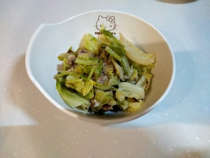 サバの味噌煮缶で簡単！キャベツとサバの味噌炒め煮