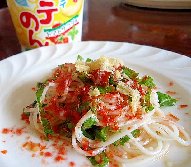 トマトシャーベットそうめん