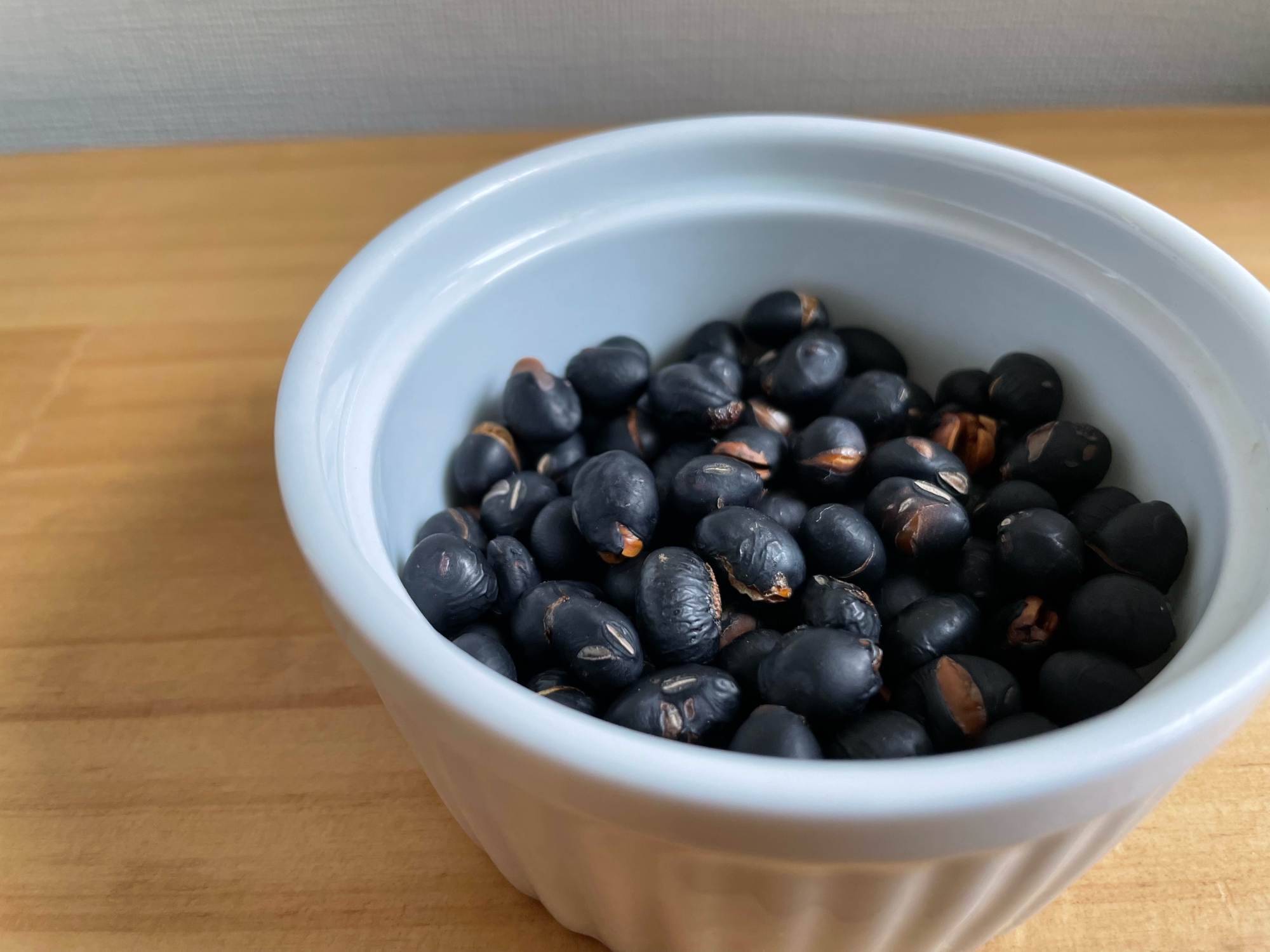 乾燥黒豆で簡単!炒り豆