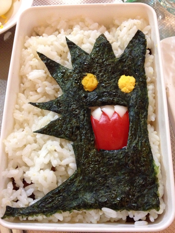 キャラ弁 でんぢゃらすじいさんの最強さん レシピ 作り方 By ポンちゃんママ 楽天レシピ