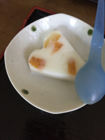 牛乳みかん寒天