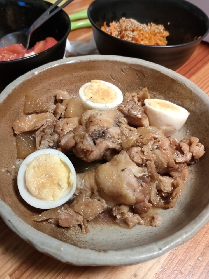 小さい子どもがいるので、お酢少なめ、みりん多めにしてみました！もりもり食べてくれたので、また作ります!