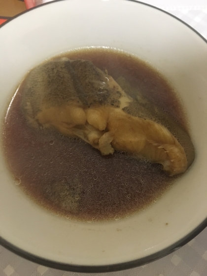 ＊＊砂糖と醤油だけ、アブラカレイの煮付け＊＊