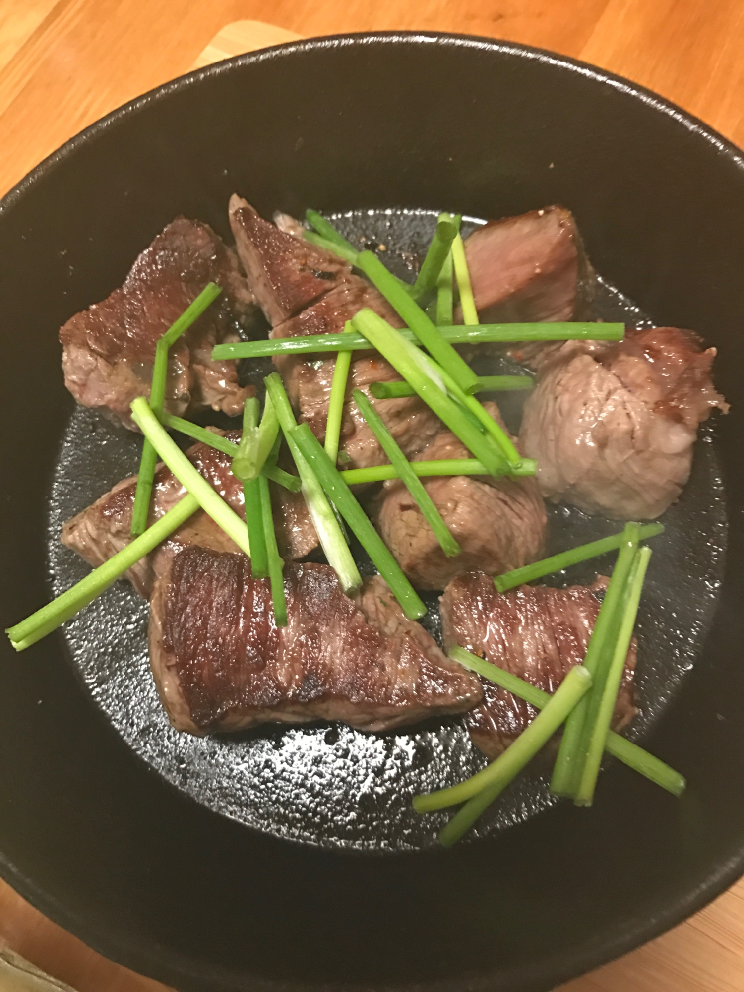 牛ヒレ肉のマジックペッパーソテー