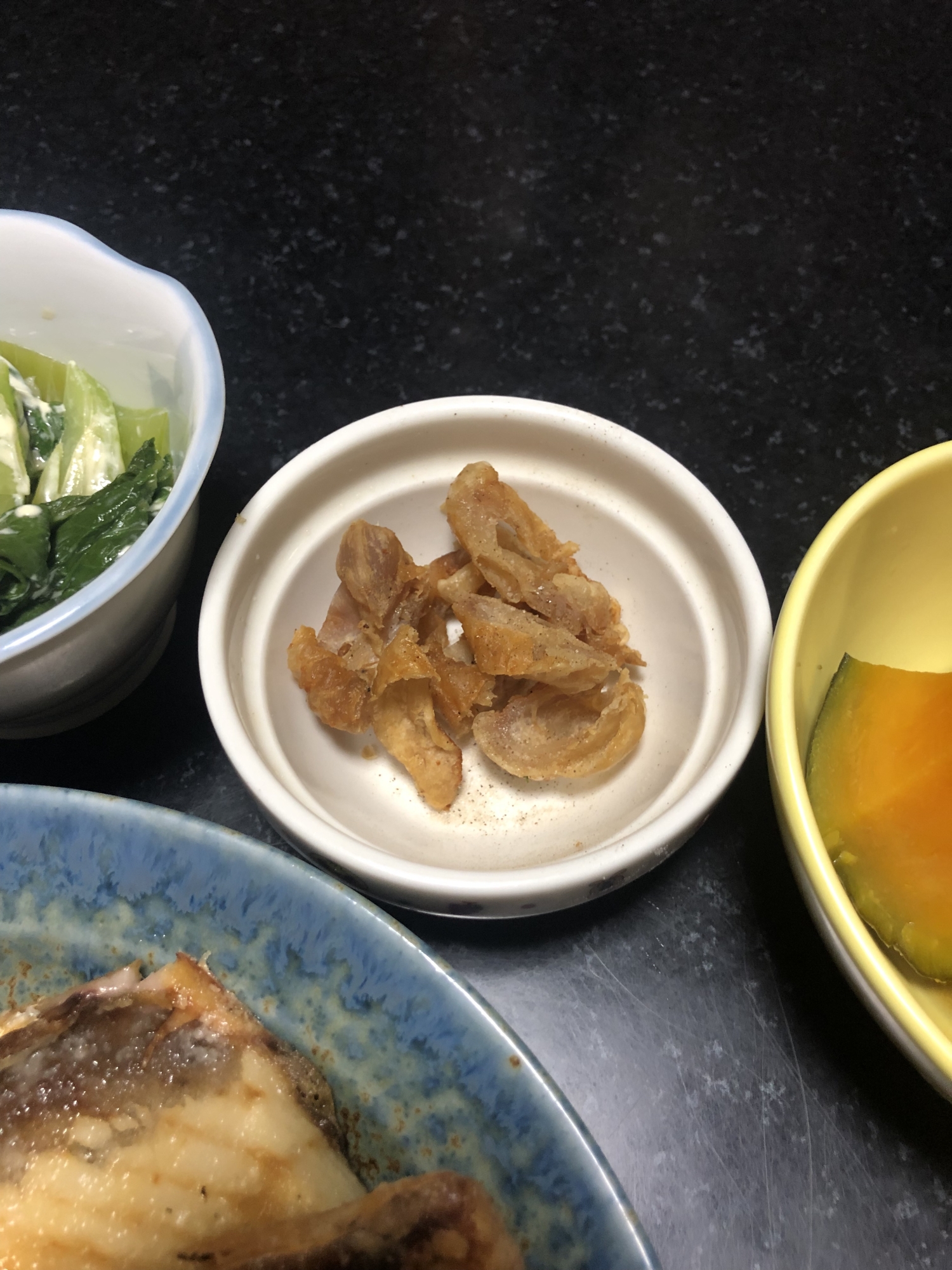 ノンフライヤーで☆鶏皮の唐揚げ