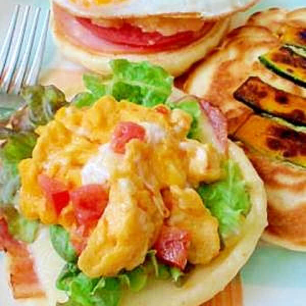 お食事パンケーキ レシピ 作り方 By よなっち0973 楽天レシピ お食事パンケーキ レシピ 作り方 By よなっち0973 楽天レシピ