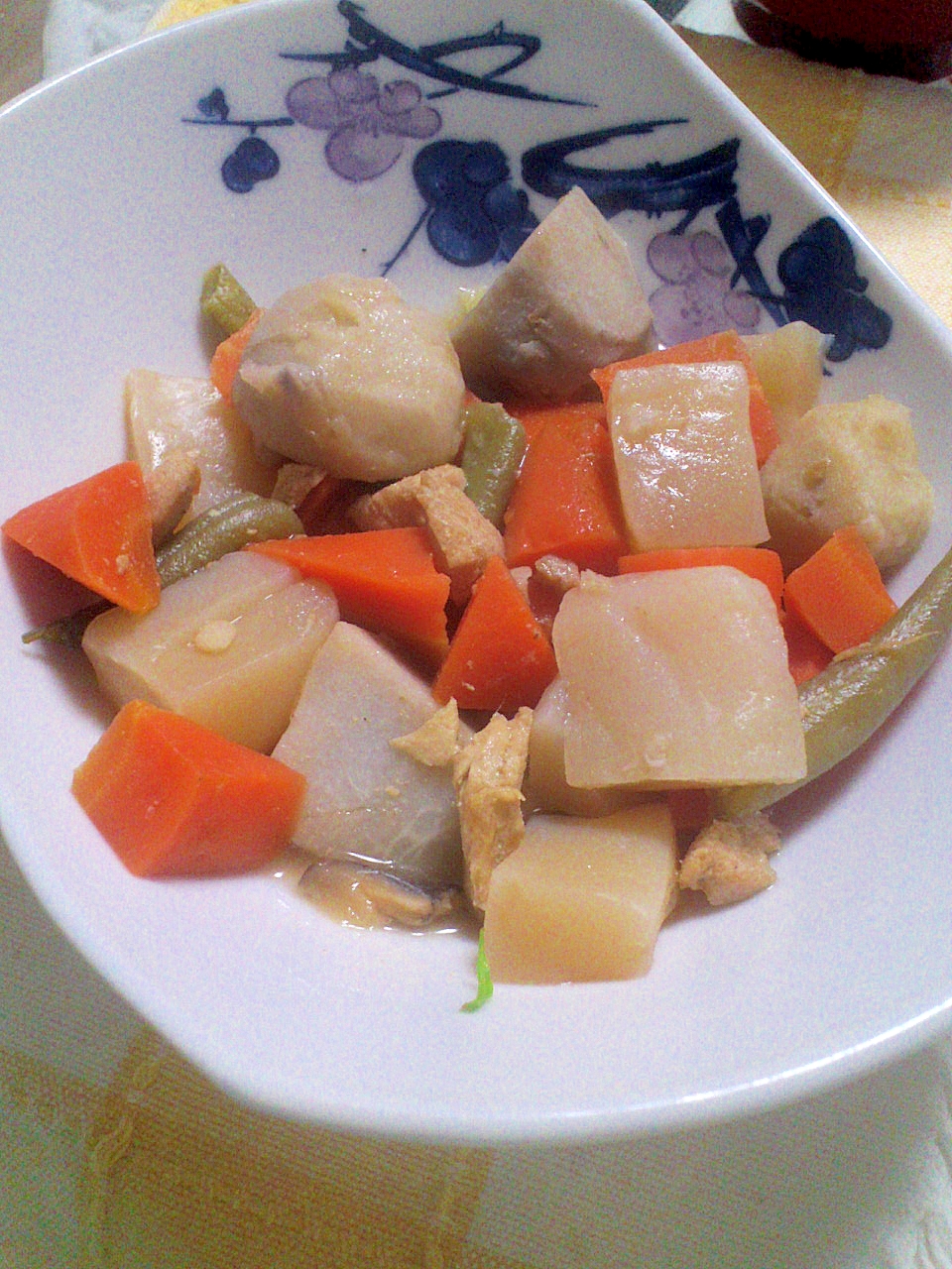 たっぷり作ろう♪里芋＆いんげんの煮物