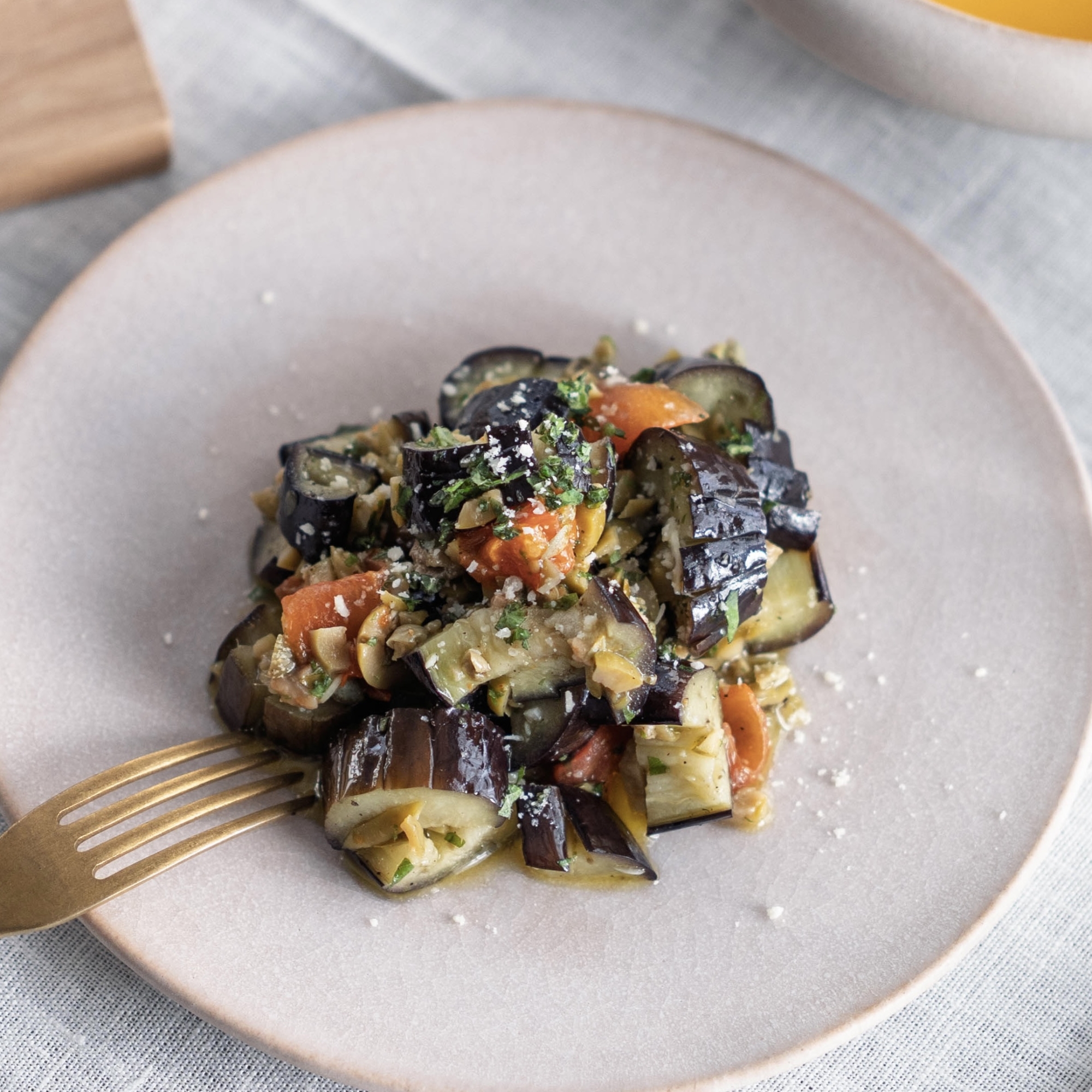 なすのタプナード浅漬け【洋食・副菜】