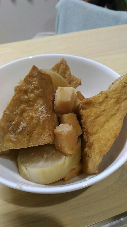 ★いかと厚揚げと大根の煮物★　いかの旨味が最高！