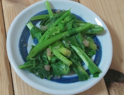 実家の菜の花で明太子和え、簡単でとてもおいしかったです✨
納豆は粘りとにおいがあるので、レシピ難しいですね(;_・)私もさっぱりです(汗)