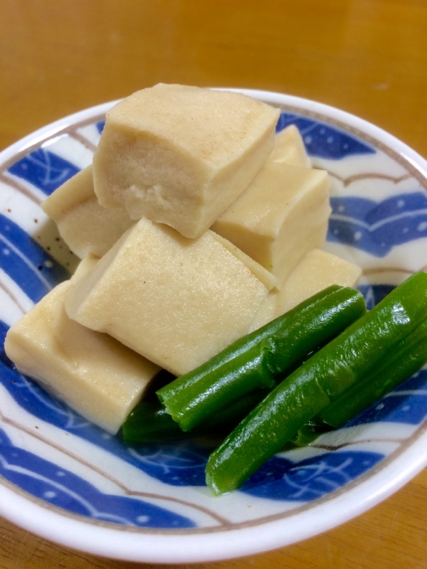 カンタン！基本のキ！高野豆腐の含め煮