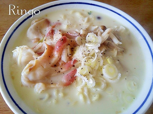 北寄貝を使って 明星チャルメラ塩味のアレンジ レシピ 作り方 By Greenleaf Ik 楽天レシピ