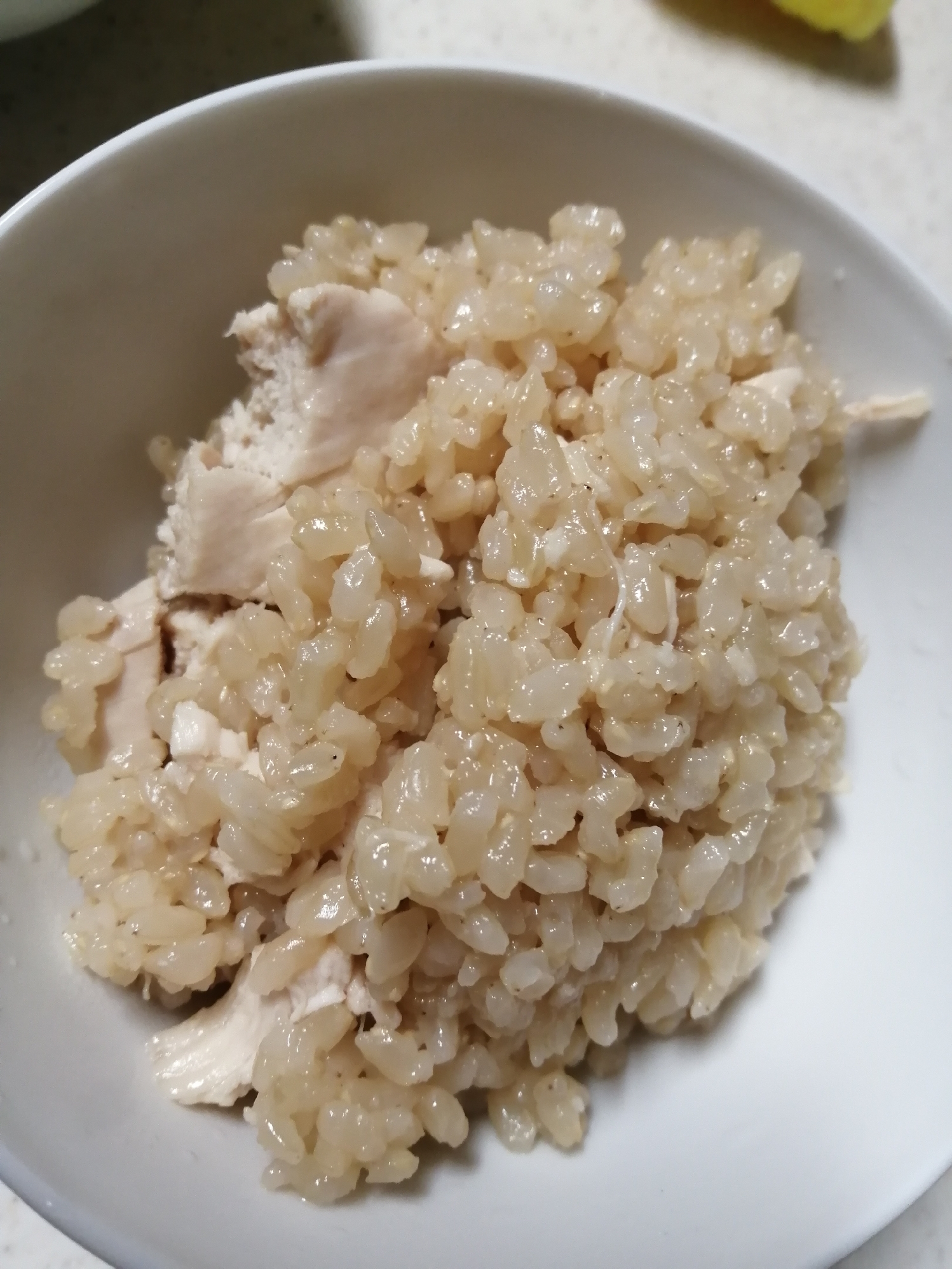 炊飯器で作る☆鶏胸肉の炊き込みご飯☆