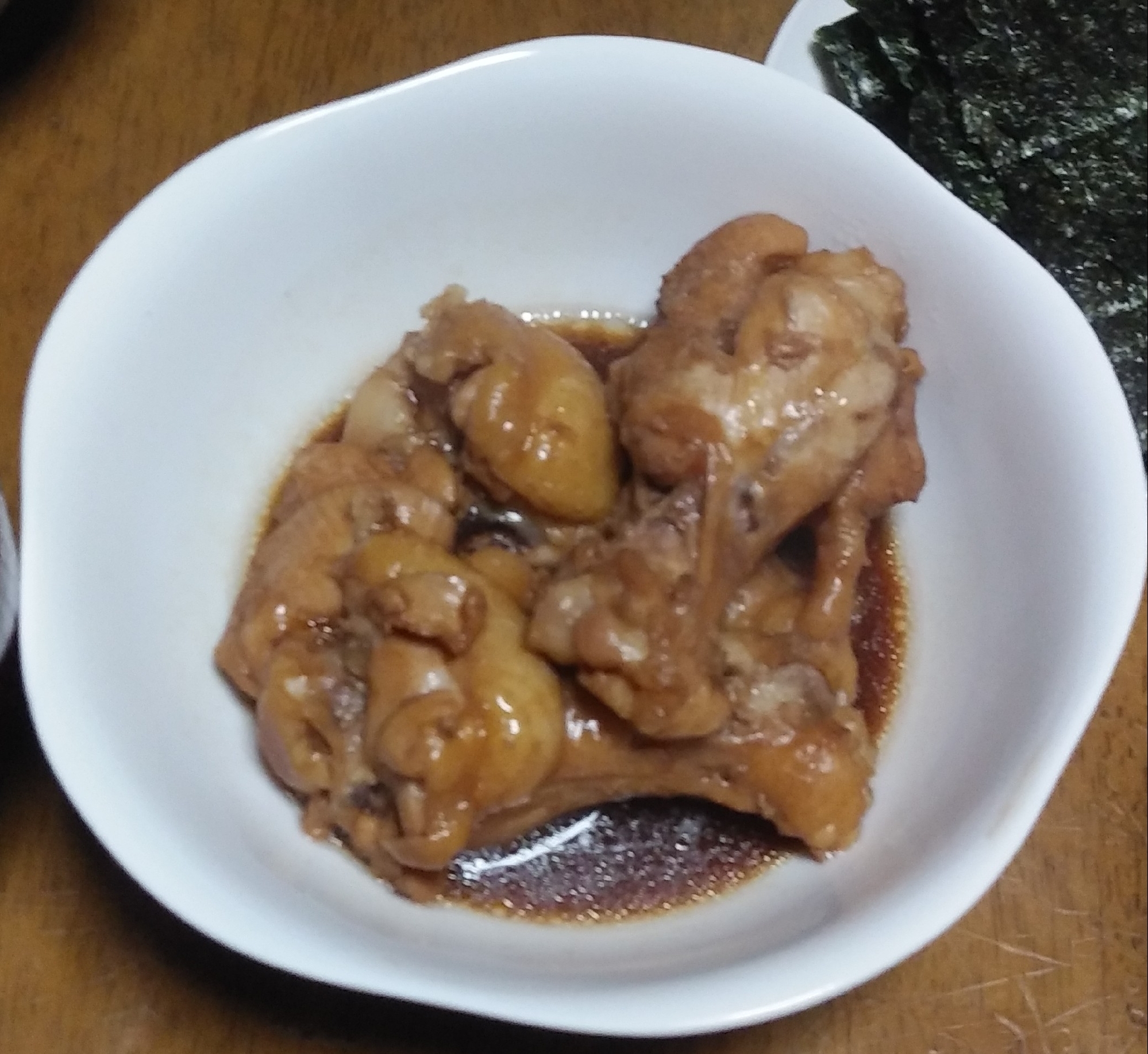 鶏肉のポン酢煮