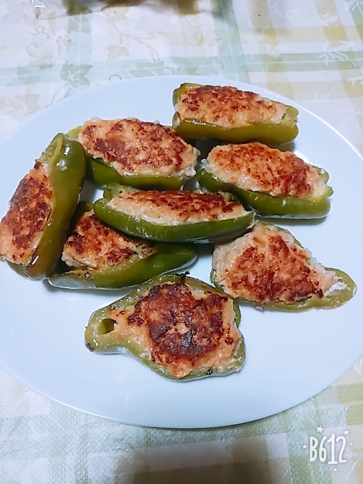 激ウマ!ピーマンの肉詰め