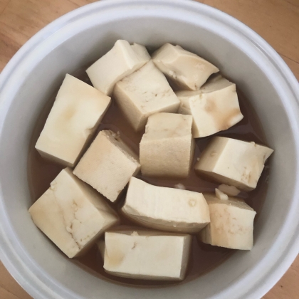 かつおと昆布のWだし湯豆腐