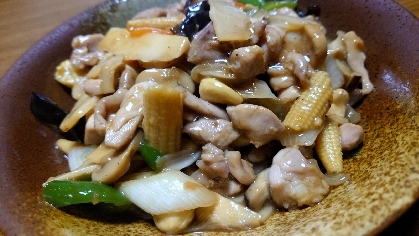 鶏肉のカシューナッツ炒め-簡単・男の料理