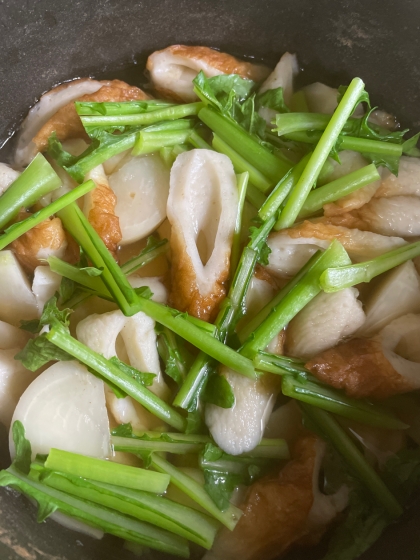 カブとちくわのあっさり煮