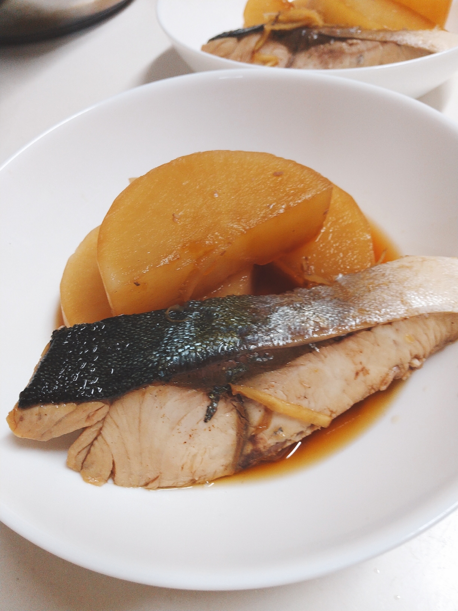 煮込み時間10分!フライパンでブリ大根