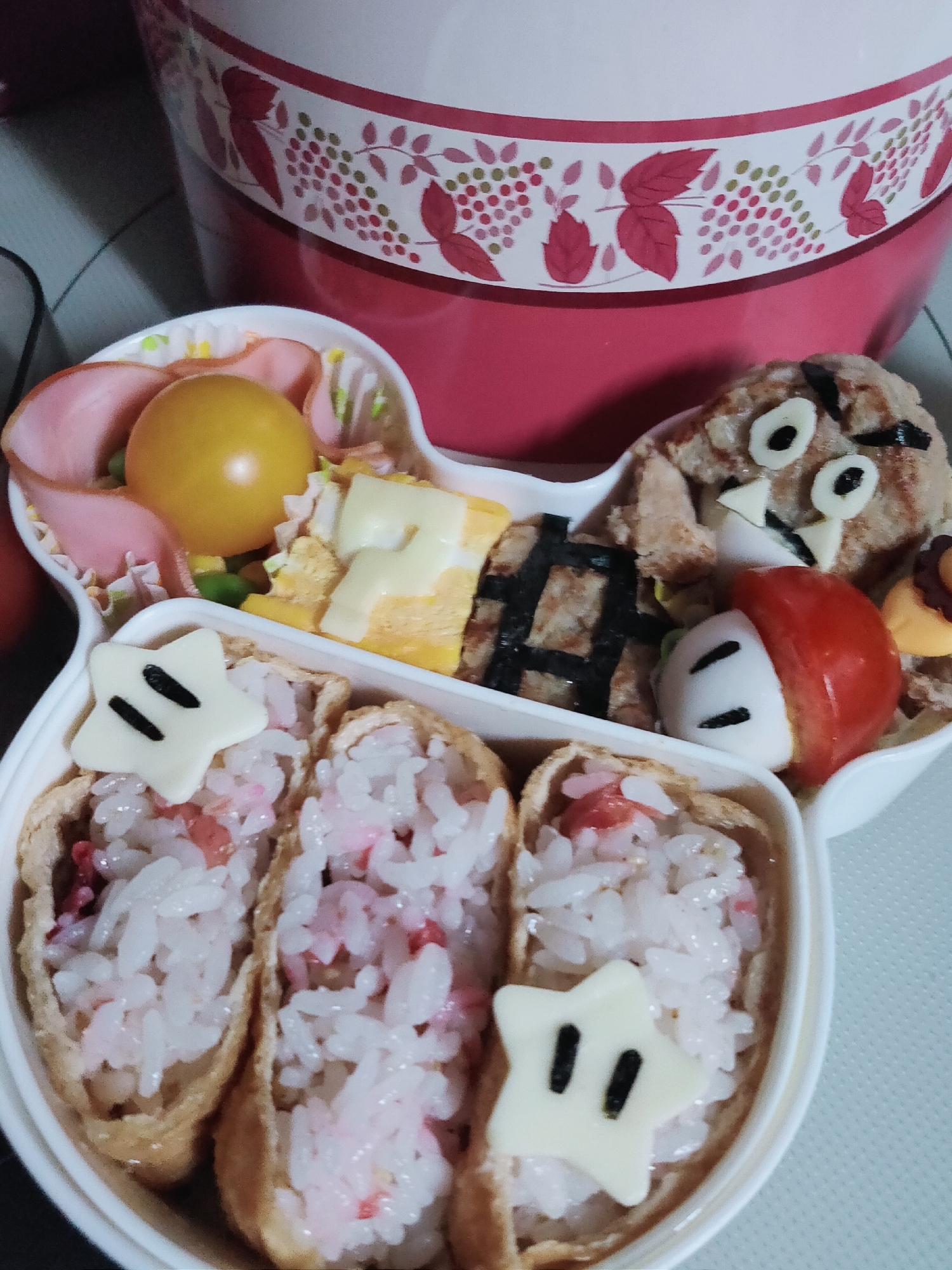 写真映え！スーパーマリオ弁当