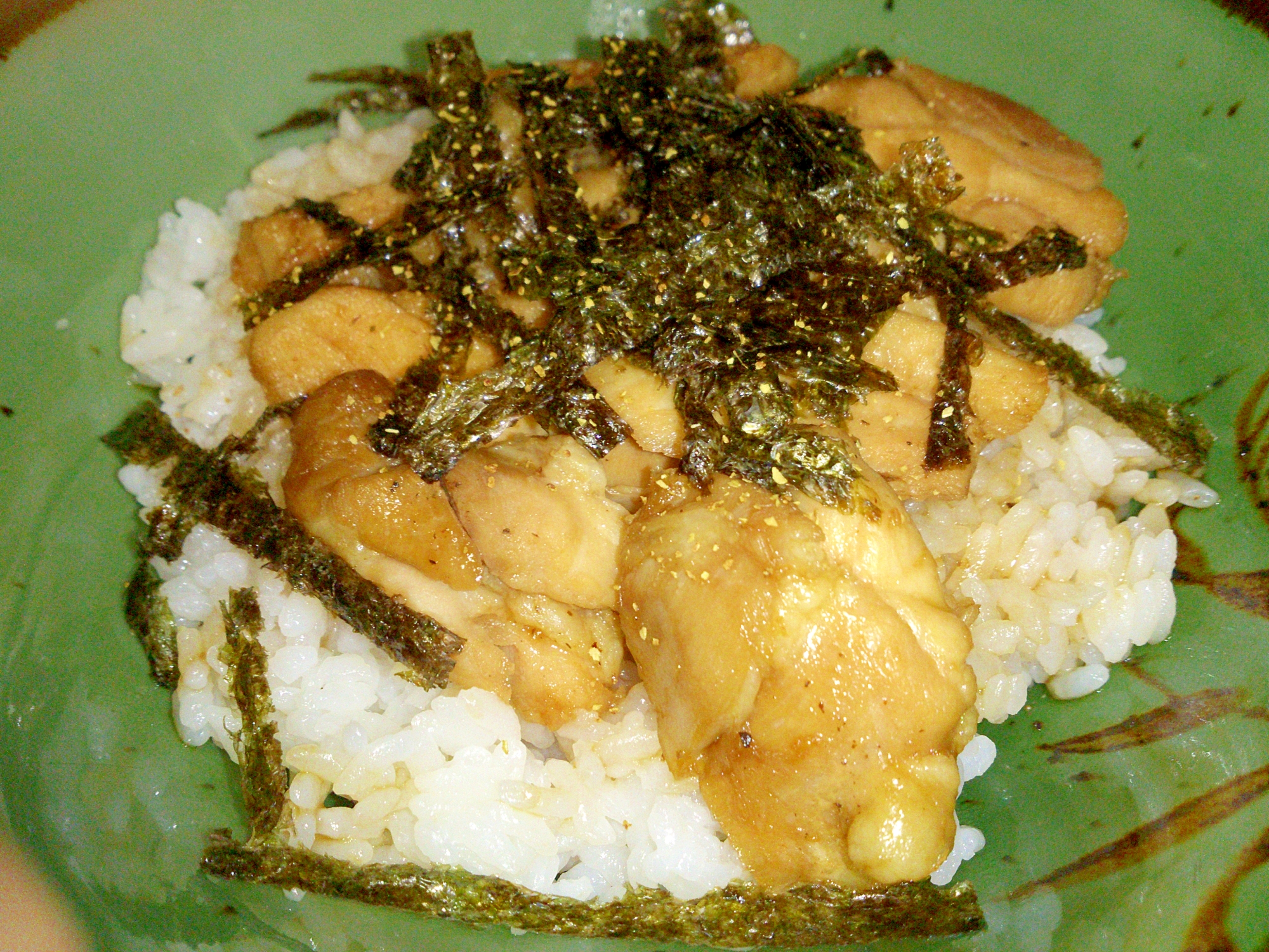 しっかり熟成！照り焼きチキン丼