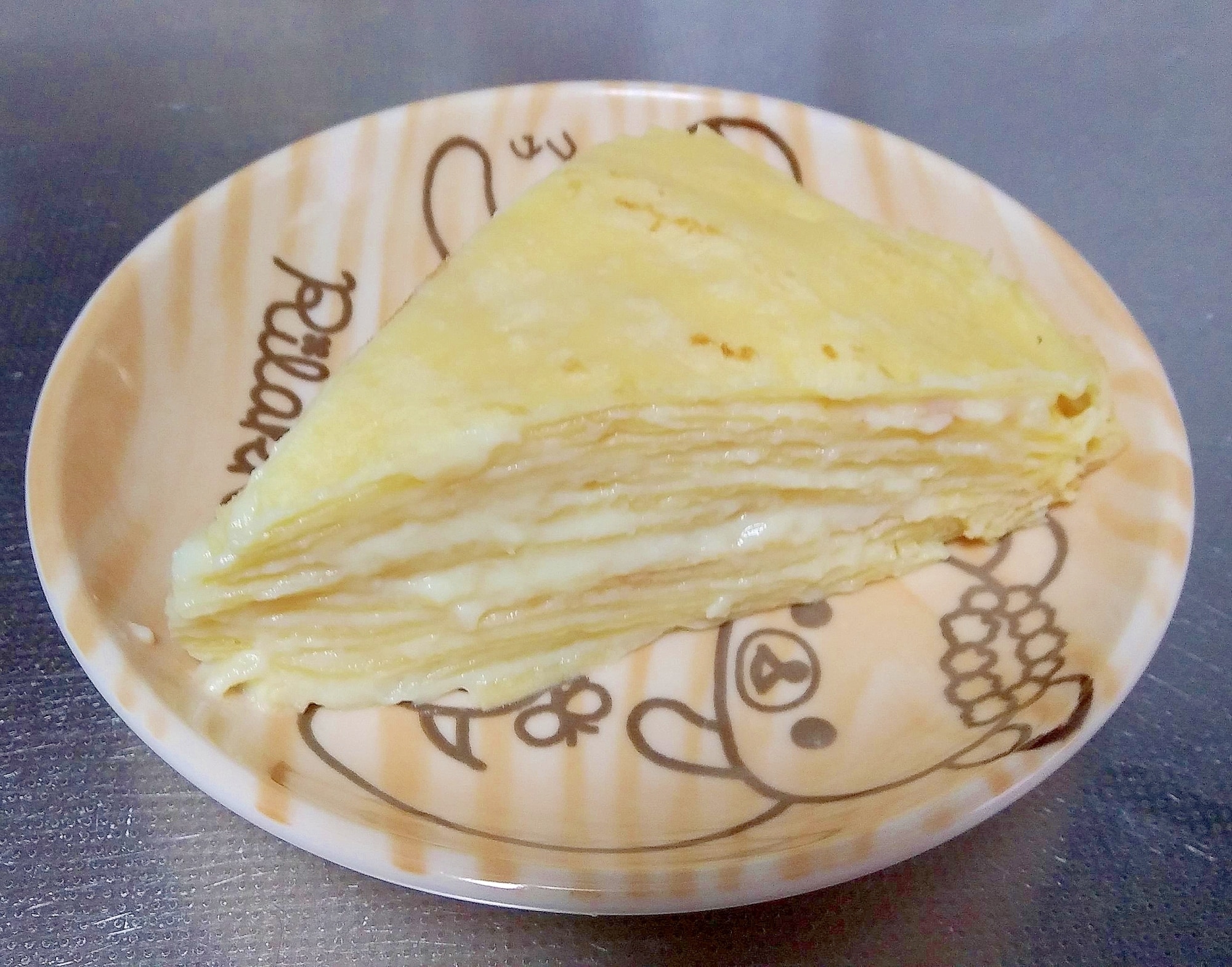 カスタードミルクレープ（ハーフサイズ） レシピ・作り方 by airis0