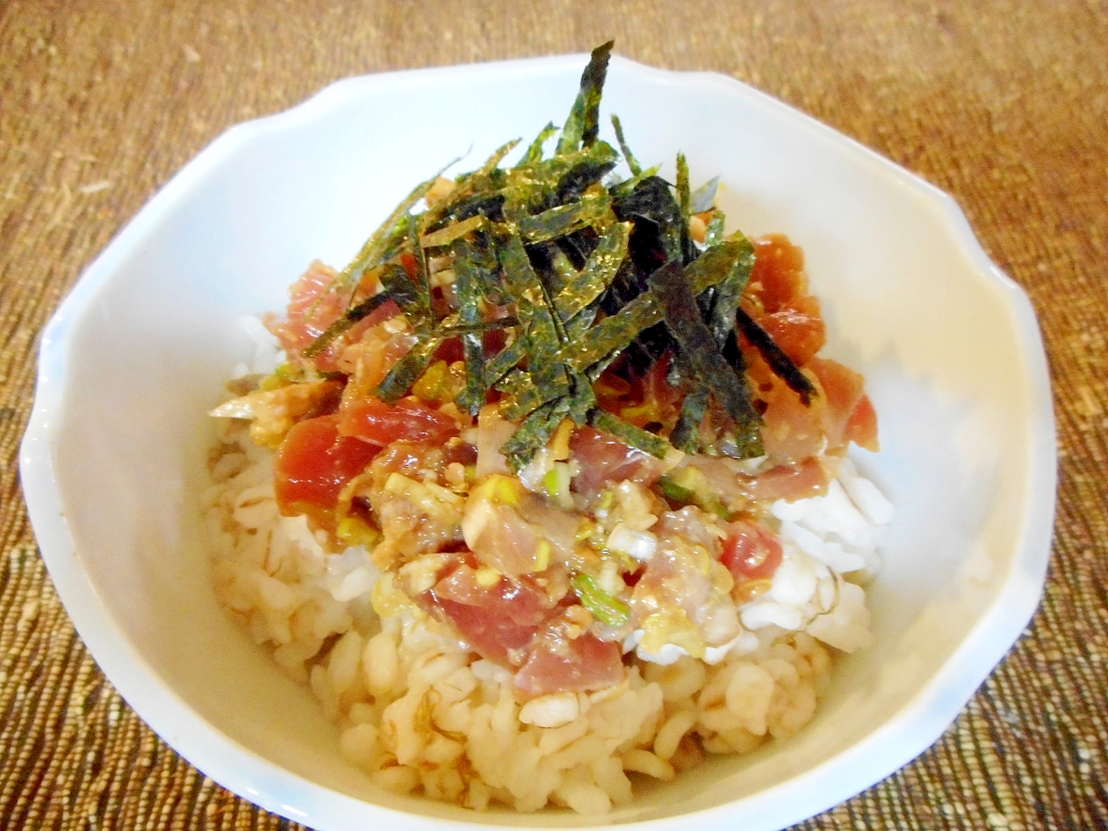 カツオのなめろう丼 レシピ 作り方 By Mococo05 楽天レシピ カツオのなめろう丼 レシピ 作り方 By Mococo05 楽天レシピ