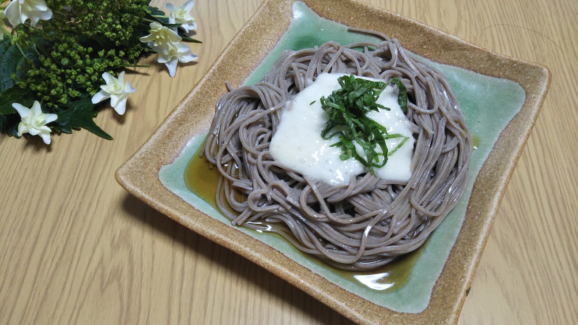 さっぱり♪とろろ蕎麦☆