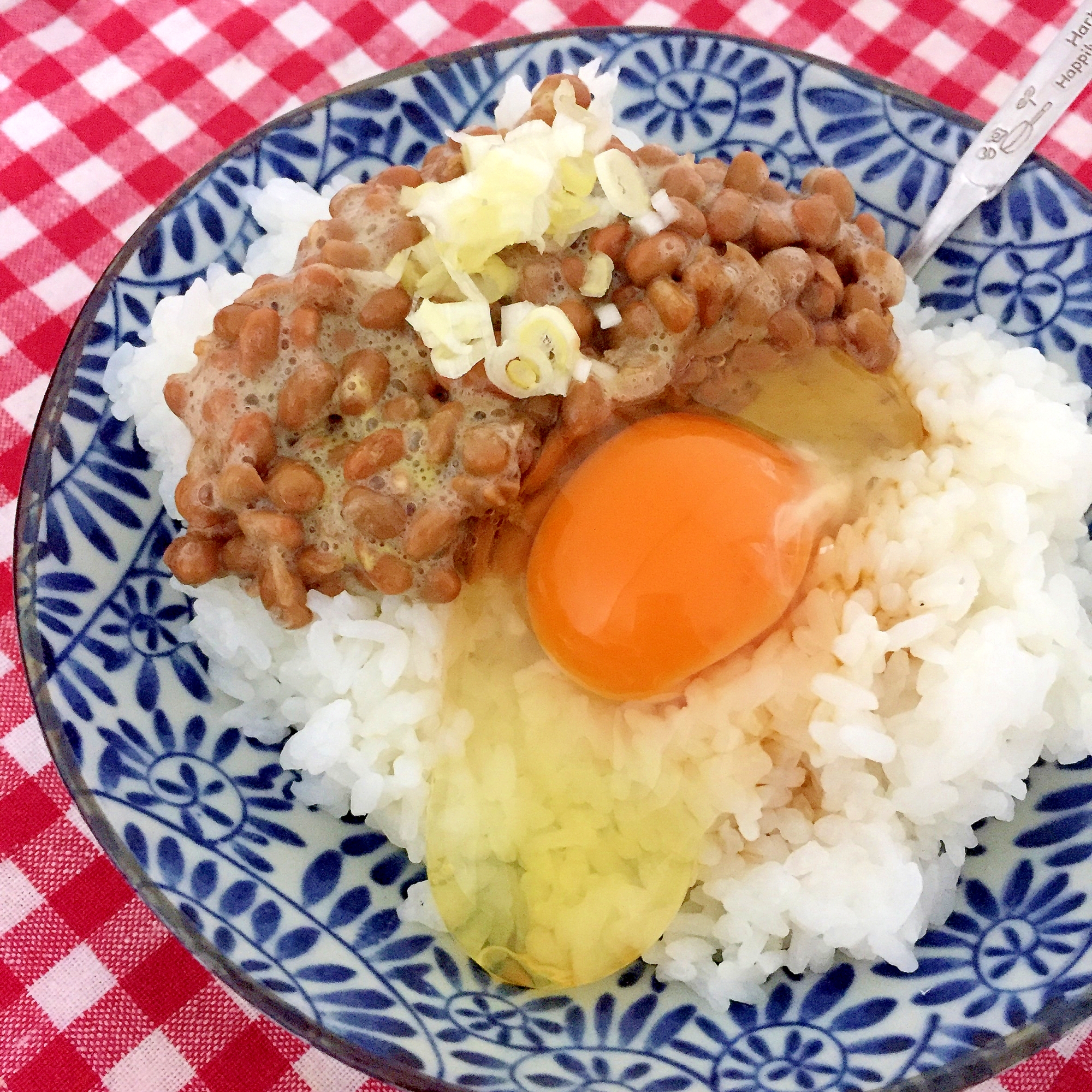 納豆と卵の丼★