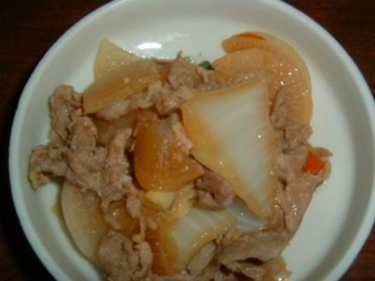 ポカポカ☆豚肉と野菜の生姜煮