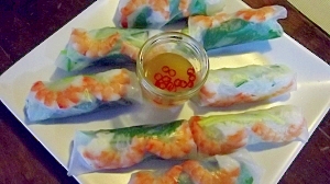生春巻き☆えび&アボカド編