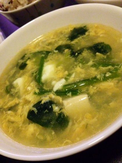 いつもと違ったスープを作りたくて
レシピ参考にさせてもらいました！(^^)
とてもおいしかったので
リピさせてもらいます(^^)