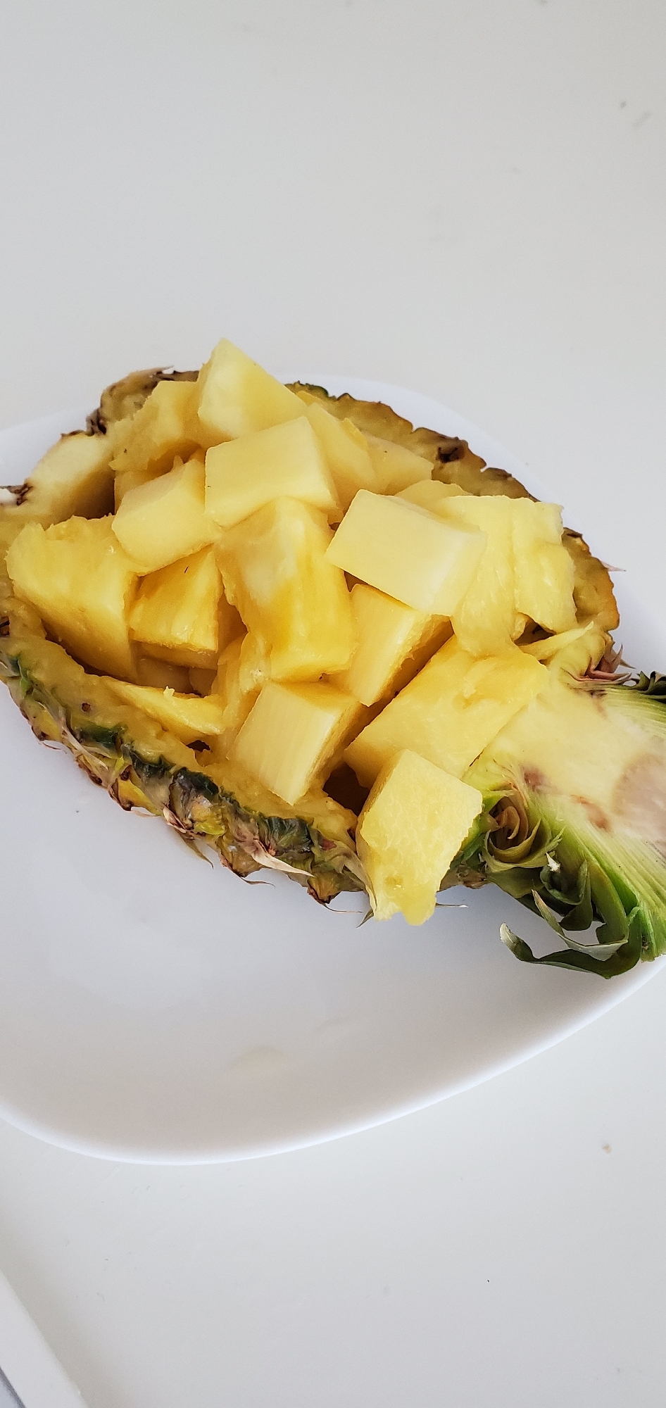 パーティーに パイナップルバスケットの切り方 レシピ 作り方 By ぺこまるさん 楽天レシピ パーティーに パイナップルバスケットの切り方 レシピ 作り方 By ぺこまるさん 楽天レシピ