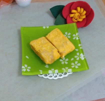 塩味がおいしい卵焼き