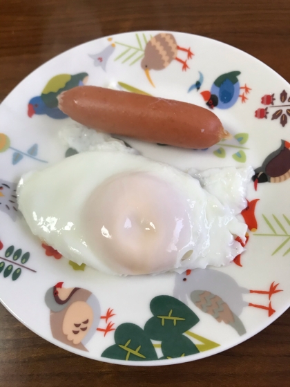 朝食につくりました！
一緒に焼くと時短になって良いですね(o^^o)
洗い物も少なくて助かりました。