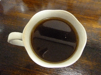 ゆず果汁入り黒糖コーヒー