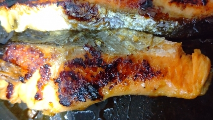 鮭のバター焼き
