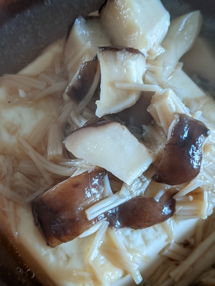 豆腐の中華きのこあんかけ【和食・副菜】