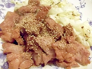 豚ヒレ肉の中華風つけ焼き