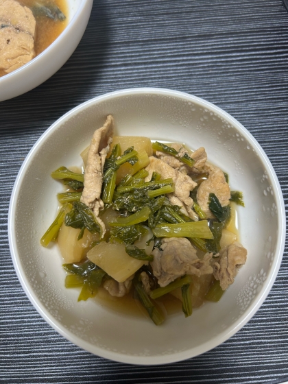 ご飯がすすむ♪カブの煮物