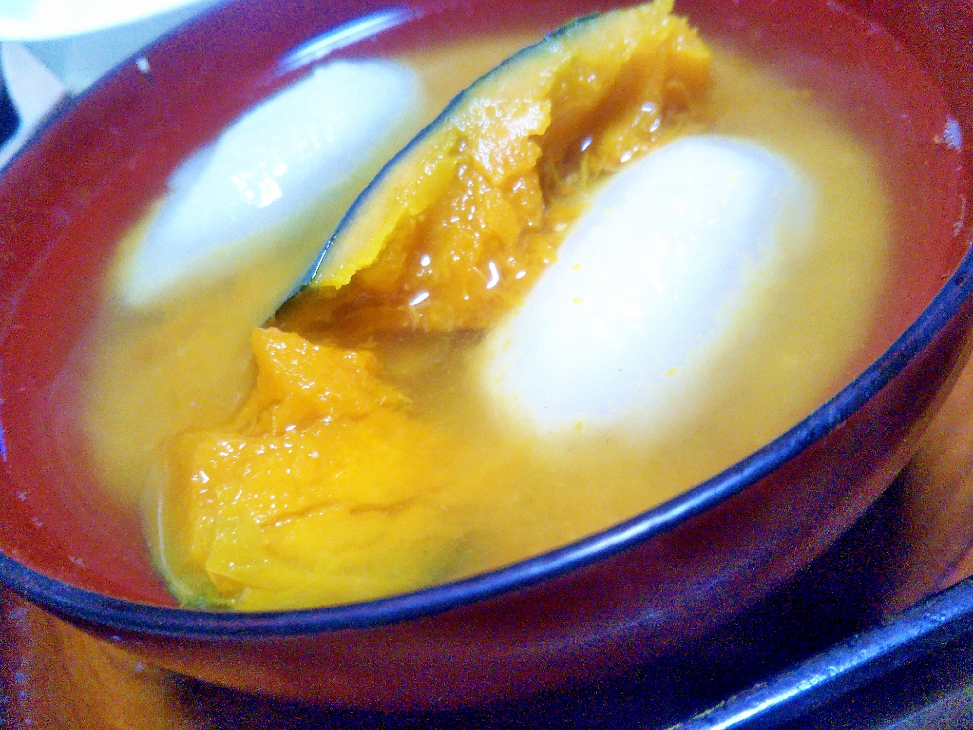 里芋&南瓜の味噌汁