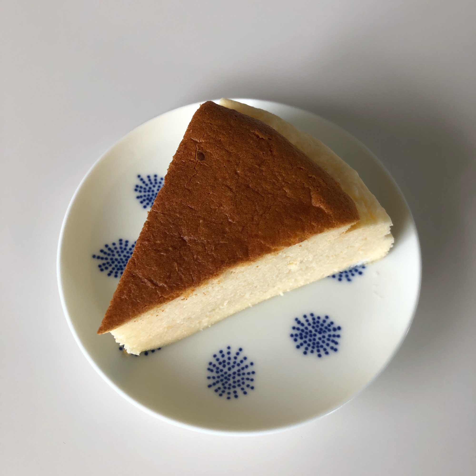 我が家のスフレチーズケーキ