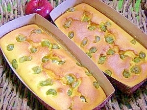 FPで簡単☆南瓜パウンドケーキ