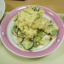 少ない材料で簡単に作ることができて良かったです。美味しくいただきました。
（〃＾〇＾〃）