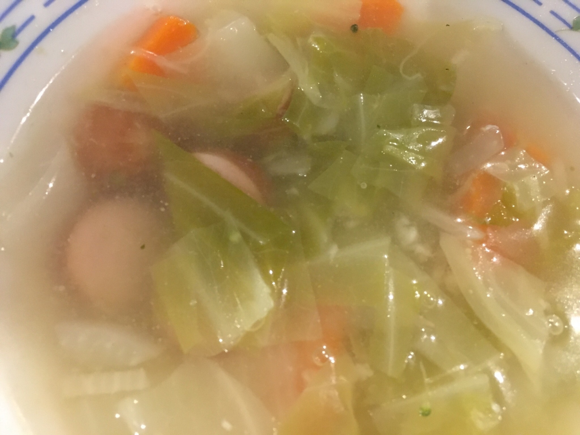 塩麹ポトフ風スープ