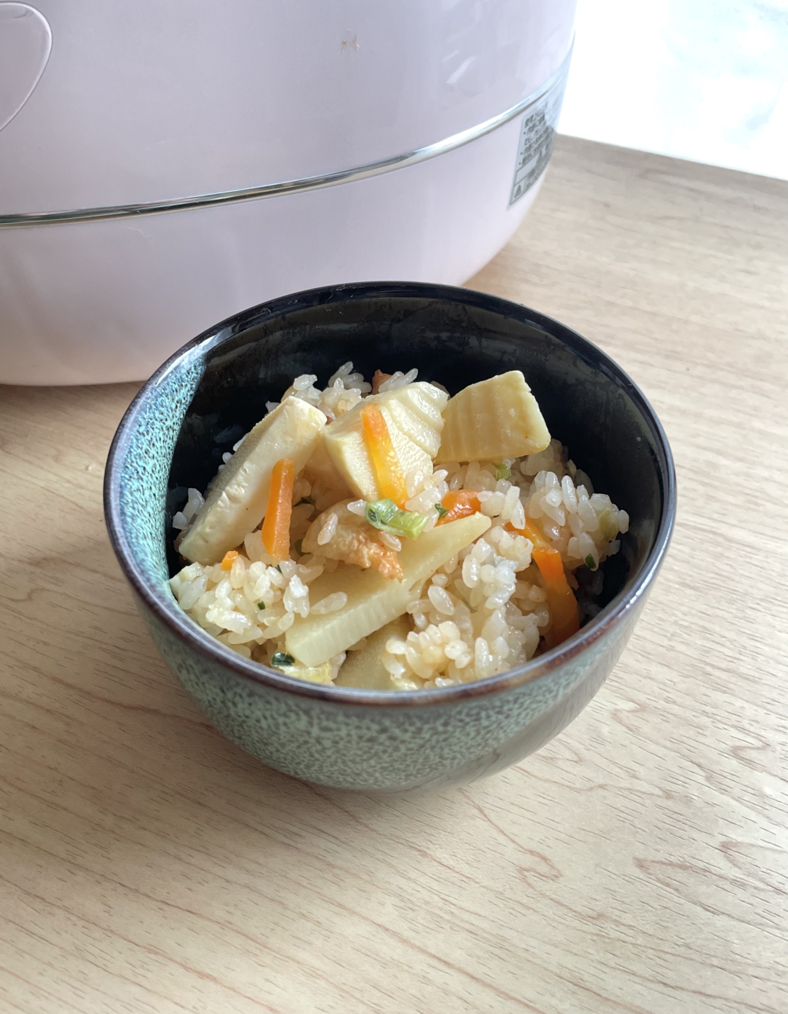 一味違う筍ご飯♡コチュジャン入り